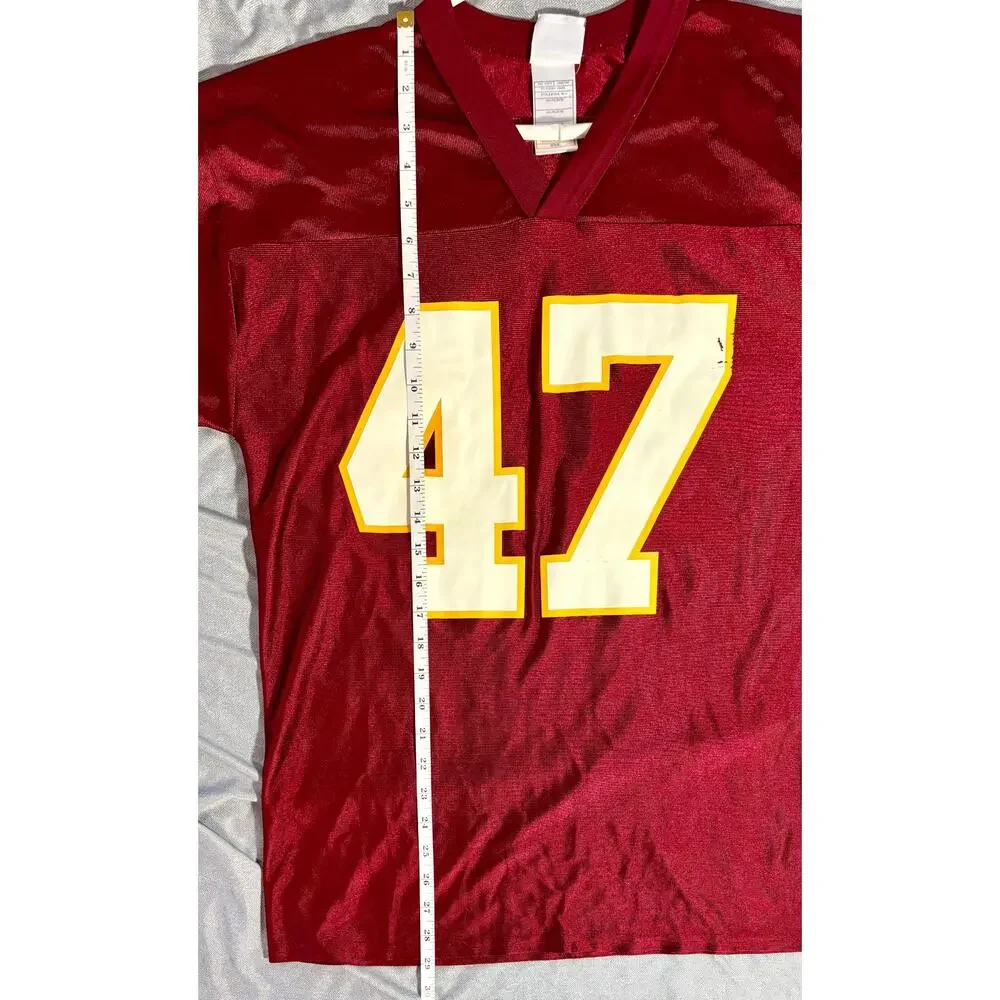 Vintage Washington Redskins Chris Cooley #47 Burgundy NFL Team Jersey Sz M - Picture 9 of 10
